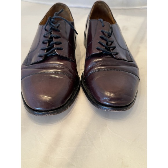 Cole Haan Men\'s Brown Oxford Loafer Derby Dress Shoe Size 10 D Lace Up main image 16
